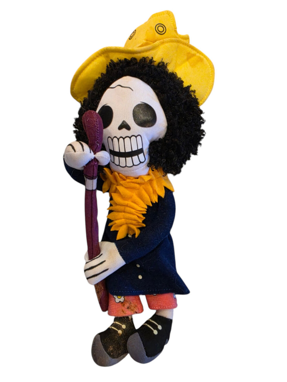 One Piece Soul King Brook Plush 10" Anime Stuffed Animal